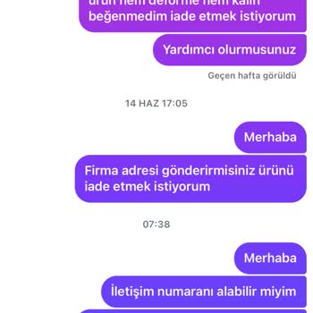 Aldığım Ürün Defolu Geldi, İade Talebime Yanıt Verilmiyor