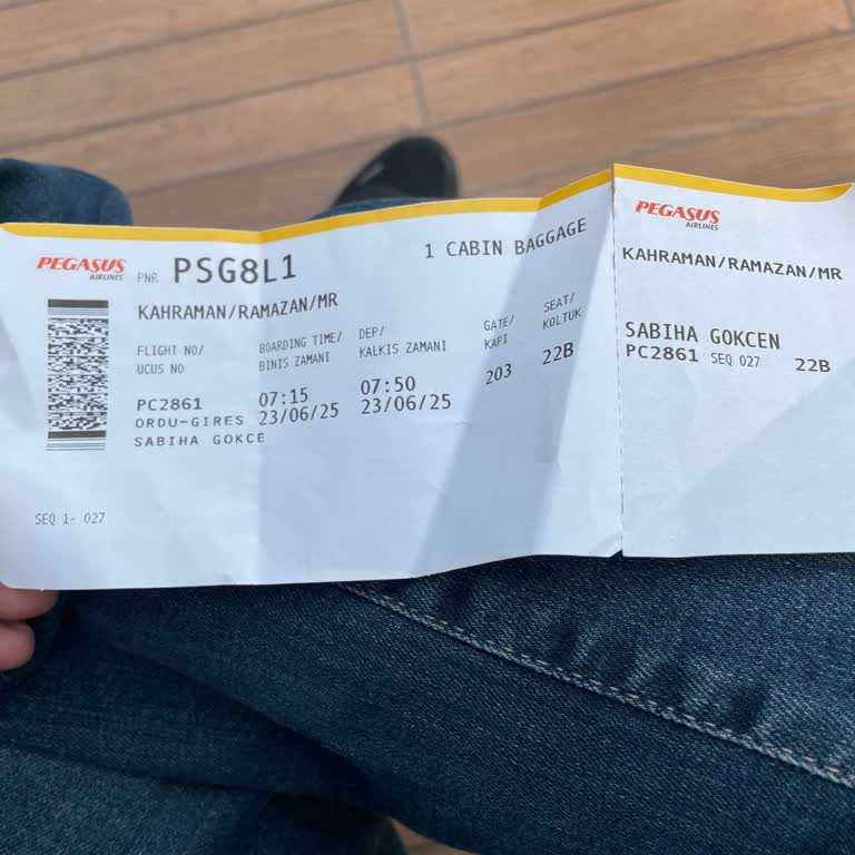 Uçağa Alınmadan Biletimin Yanması Ve Mağduriyetim