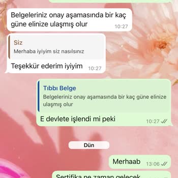 Sertifikalarım Zamanında Gönderilmedi, İletişim Kurulamıyor
