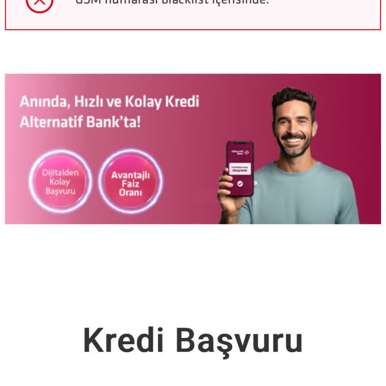 Haksız Kara Liste Kaydı Nedeniyle Kredi Başvurularım Reddediliyor