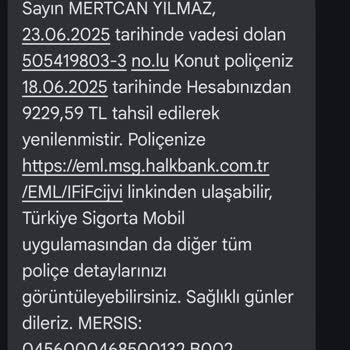 Onayım Olmadan Yenilenen Konut Sigortası Ve Ücret İadesi Talebi