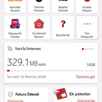 Vodafone İnternet Paketlerinde Adil Olmayan Önceliklendirme Sorunu