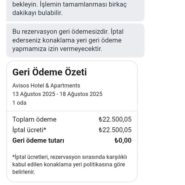 İptal Edilen Rezervasyonun Ücreti Neden Hâlâ İade Edilmedi?