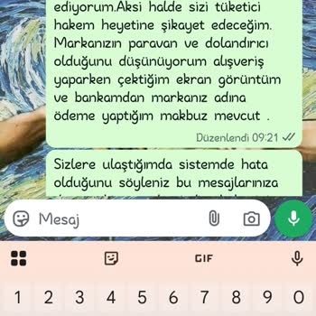 Siparişimin 20 Gündür Gönderilmemesi Ve İade Talebime Dönüş Yapılmaması