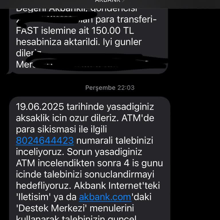 ATM Paramı Yuttu Acil İhtiyacımda Mağdur Oldum