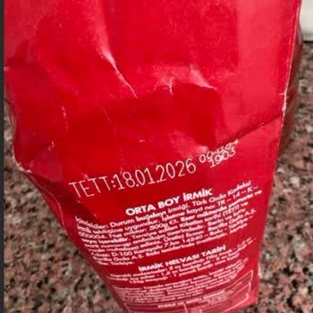 Açılan İrmik Paketinde Karşılaşılan Sorun Hakkında Şikayet