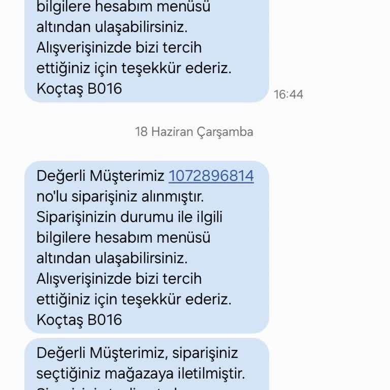Sipariş İptali Ve Bilgilendirme Sorunu Yaşıyorum