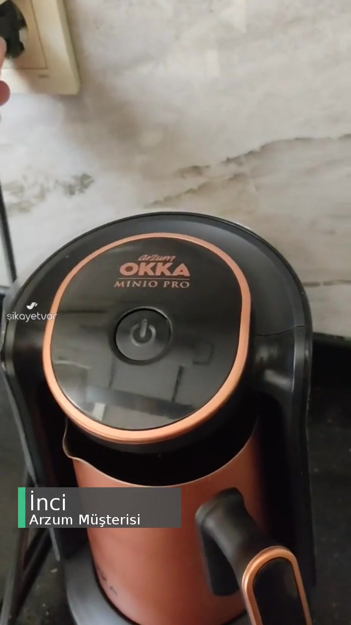 Arzum Okka Minio Pro Türk Kahvesi Makinesi Çalışmıyor videonun kapak resmi