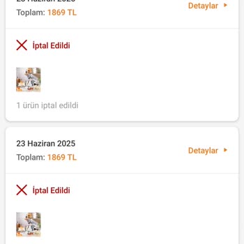 Siparişim Haksız Yere İptal Edildi, Bazı Müşterilere Ürün Gönderildi!