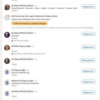 Linkedin'de Aynı İsimle Açılan Sahte Hesaplar Güven Sorunu Yaratıyor