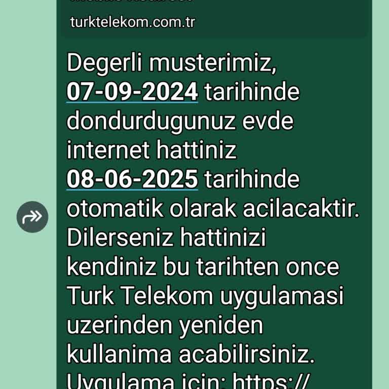 Yazlık İnternetim Bilgim Dışında Askıya Alındı