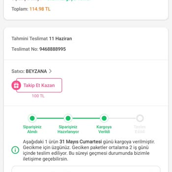 Siparişim Kayıp, Satıcı İlgisiz Ve Ücret İadesi Yapılmıyor