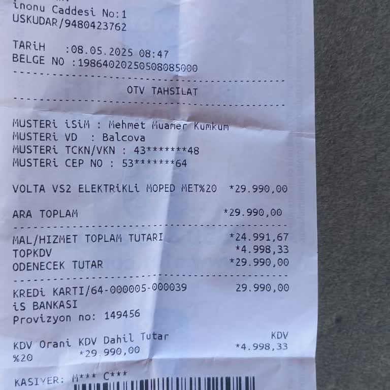 Volta V2 Elektrikli Motor Teslimatı Yapılmadı, Ulaşılamıyor