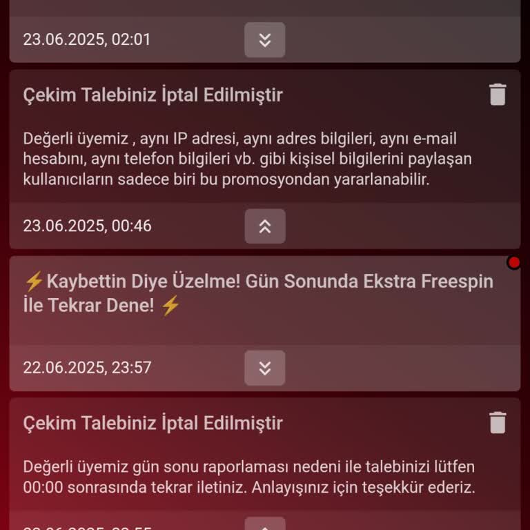 Kazancım Bonusla Ödenmedi Bakiyem Silindi