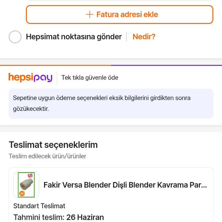 İnternet Sitesinde Adres Onayı Sorunu