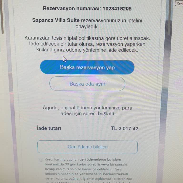 Ücretsiz İade Vaadi Gerçekleşmedi, Yanlış Tarih Değişikliğinde Mağduriyet