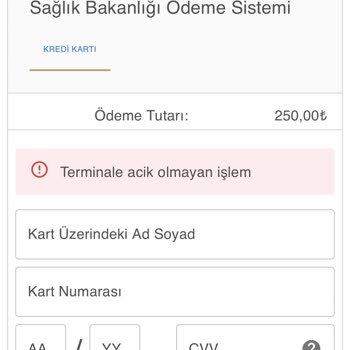 Sağlık Raporu Ödemesinde Terminal Hatası Çözülmüyor