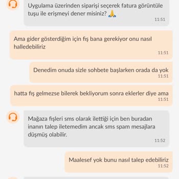 Trendyol Yemek Siparişinde Fiş Sorunu Ve Müşteri Hizmetleri Yaklaşımı