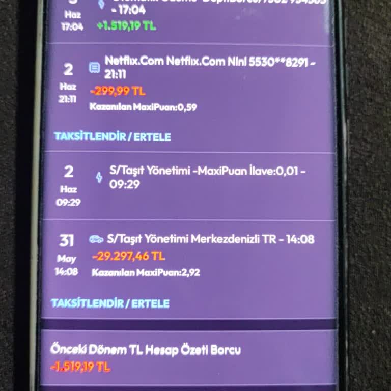 Bilgi Verilmeden Yapılan 29.000 TL'lik Kredi Kartı Çekimine İtirazım Var