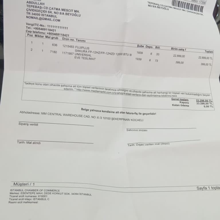 Kurulum İçin Ekstra Ücret Ve Uzun Bekleme Süresi