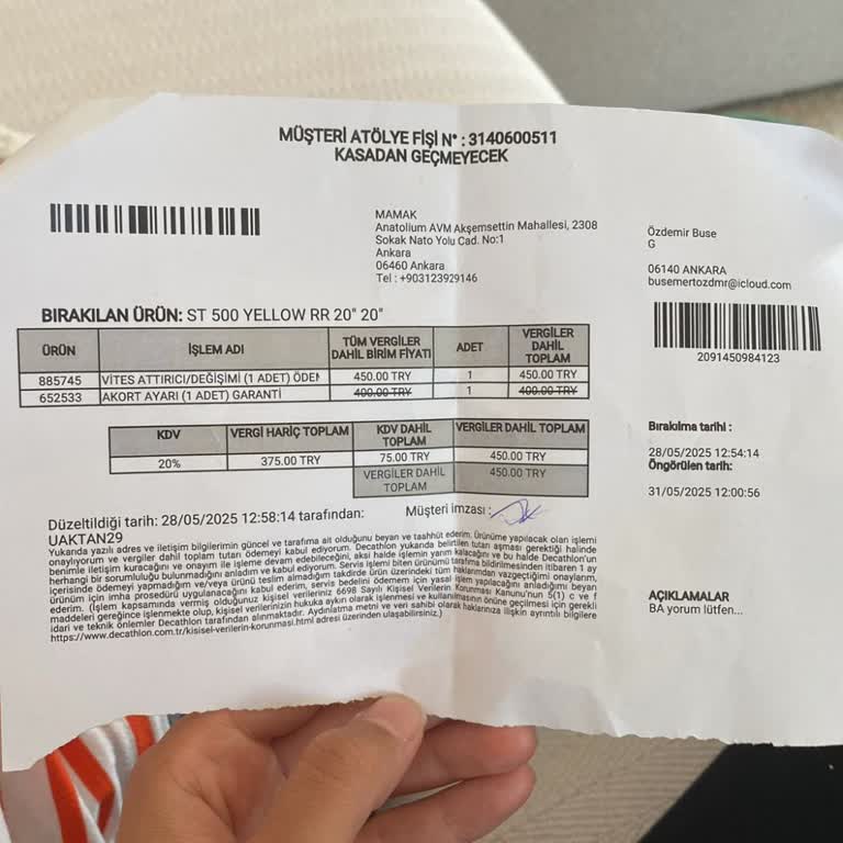 Bisikletim Bir Aydır Serviste Çözüm Bekliyorum