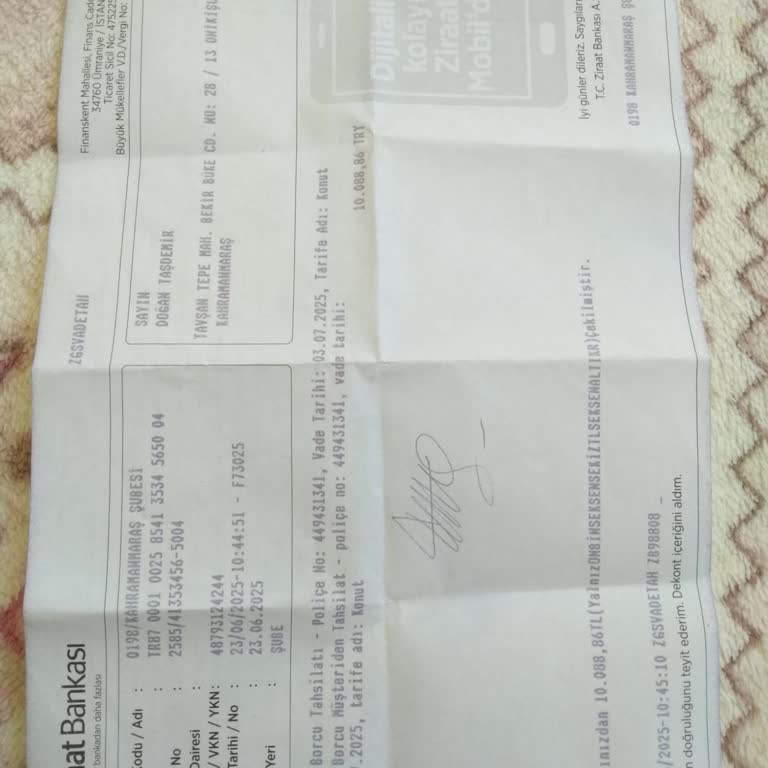 Onayım Dışında Yapılan Konut Sigortasının İptalini Ve Ücret İadesini Talep Ediyorum