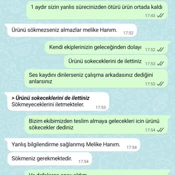 Satın Alınan TV Ünitesinde Yaşanan Çözülmeyen Sorunlar Ve Yetersiz Destek