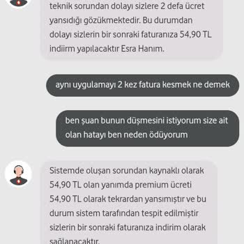Premium Üyelik Zammı Ve Fatura Sorunu Mağduriyetim