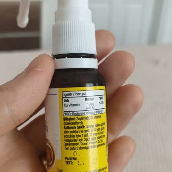 Orzax Ocean Vitamin D3 Şişesinde Son Kullanma Tarihi Ve Parti Numarası Eksikliği