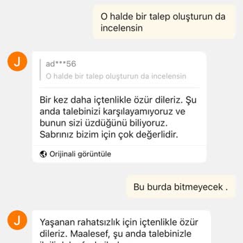 Eksik Ücret İadesi Ve Yetersiz Müşteri Hizmetleri Nedeniyle Mağduriyet