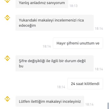 Binance TR Hesabım Haksız Yere Bloke Edildi, Destek Alamıyorum