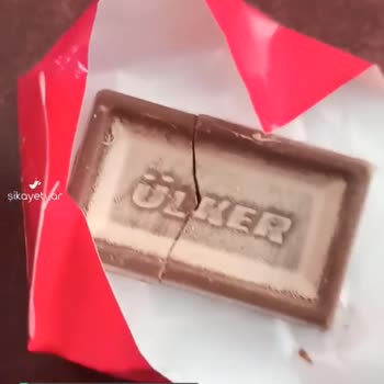 Ülker Tekli Çikolatada Beyazlama