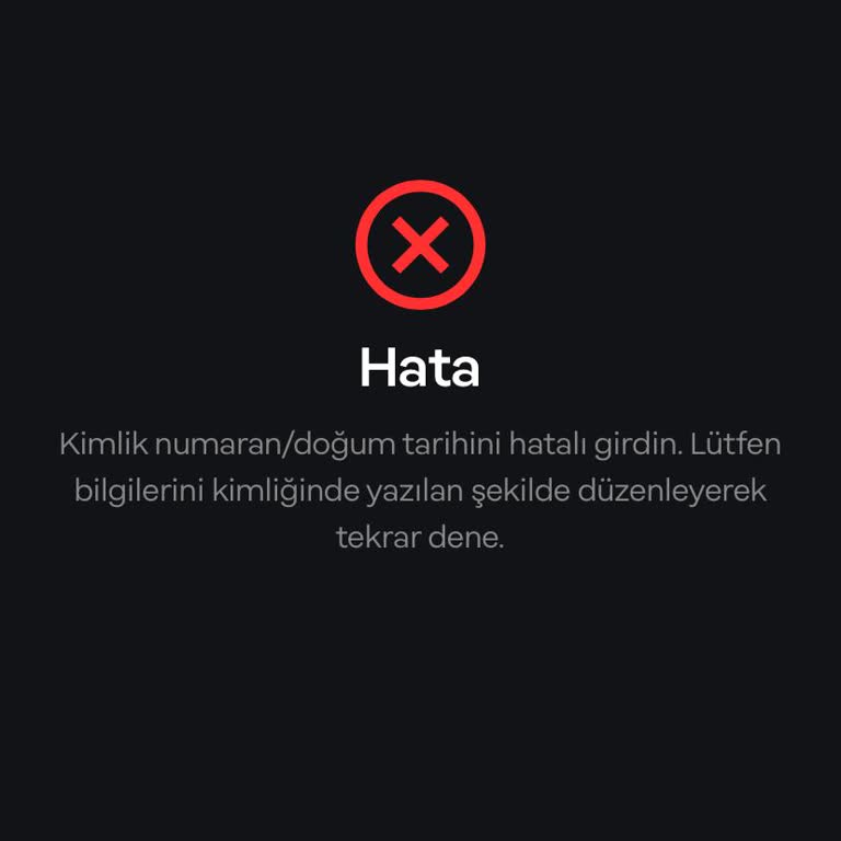 Papara Doğru Bilgi Girişi Yapmama Rağmen Hesap Doğrulama Sorunu!