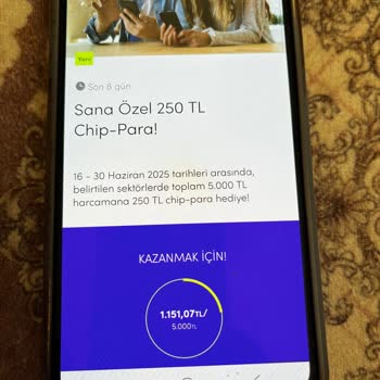 Kampanya Şartlarına Uygun Harcama Yapmama Rağmen Chip Para Yüklenmedi