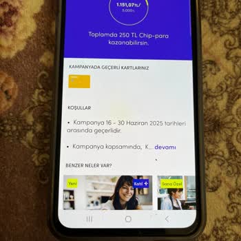 Kampanya Şartlarına Uygun Harcama Yapmama Rağmen Chip Para Yüklenmedi