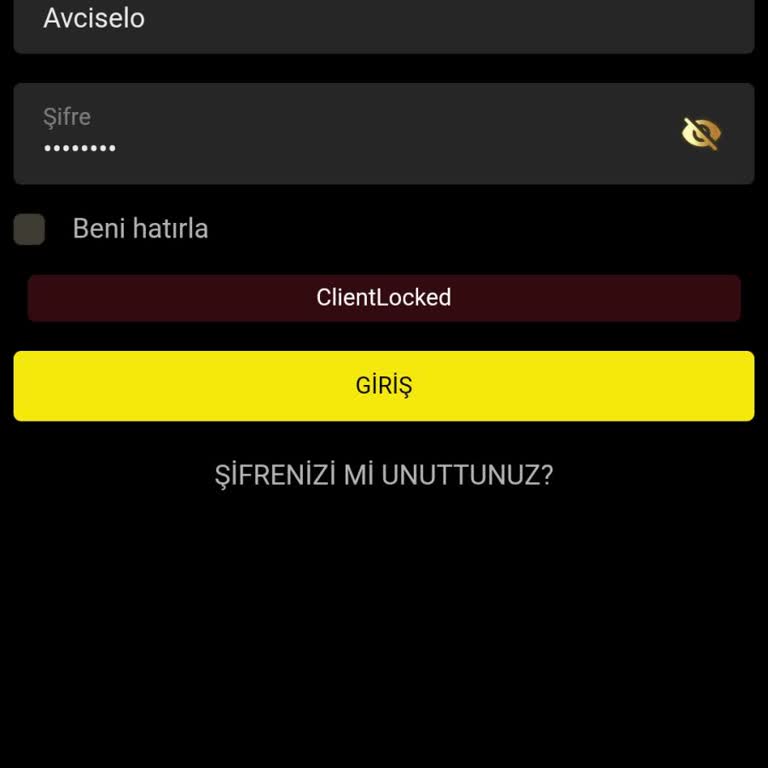 Kazancım Engellendi, Hesabım Kilitlendi