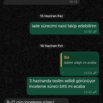 Geç Teslimat, Farklı Ürün Ve İade Sorunu Yaşadım