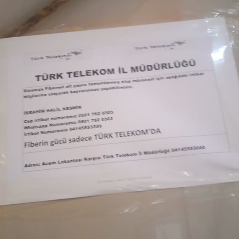Türk Telekom Altyapı Sözü Tutulmadı Mağduriyet Yaşadım
