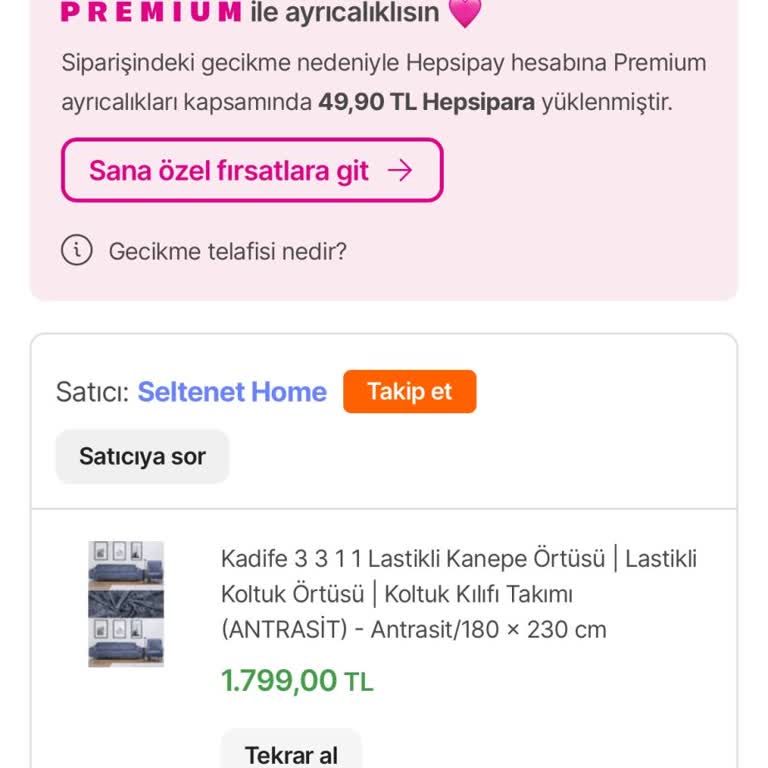 Hepsiburada'nın Geciken Kargo Ve Yetersiz Müşteri Hizmeti Deneyimi