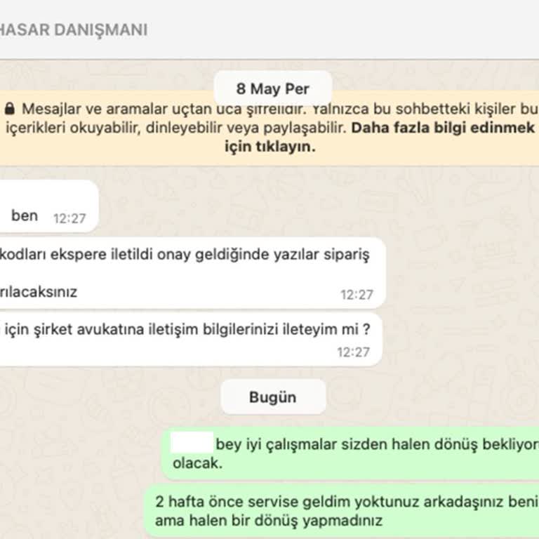 Chery ERC Yetkili Servisi'nin Yedek Parça Tedarikindeki Gecikmesi Ve İlgisizliği