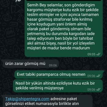 Shipentegra Kargo Sorunları Ve Müşteri Mağduriyeti