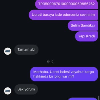 Yanlış Kargo Gönderimi Ve İade Sürecinde Mağduriyet