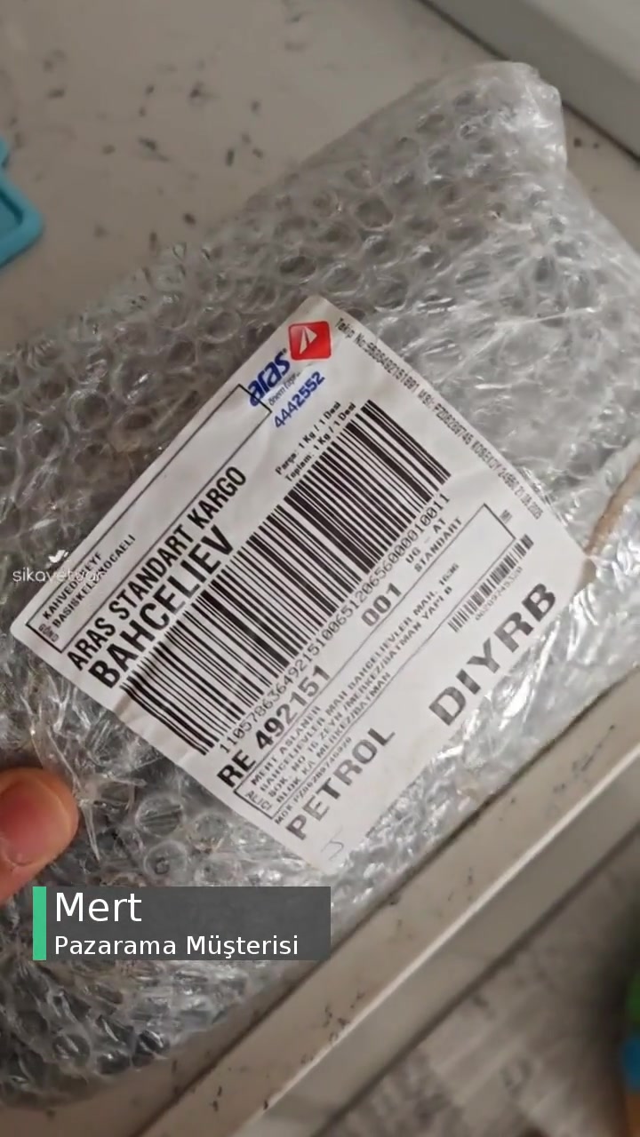 Pazarama 3kg Sipariş Yerine 1kg Ürün Gönderdi; Yanıltıcı Satışa Müsaade! videonun kapak resmi