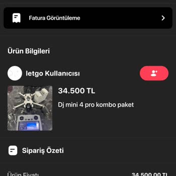 Letgo'da İptal Edilen Siparişin Ücreti İade Edilmiyor
