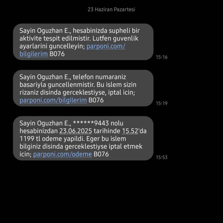 Rızam Dışında Hesap Açılıp İşlem Yapıldı!