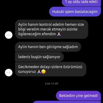 İade Sürecinde Sürekli Oyalama Ve Geciken Para İadesi