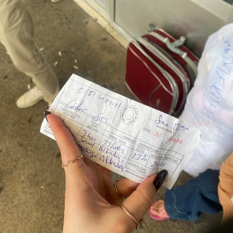Otobüs Bileti Sonrası Yaşanan İletişim Ve Ulaşım Sorunları
