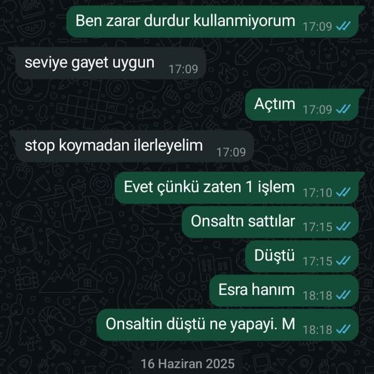 Yanlış İşlem Tavsiyeleri Nedeniyle Hesabımda Zarar Oluştu