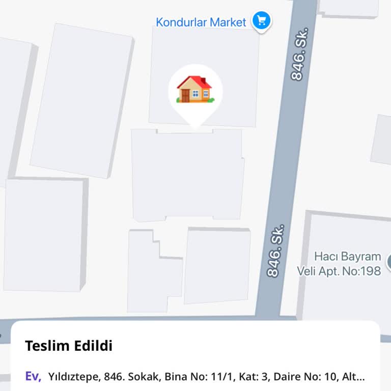 Sipariş Teslim Edilmeden Teslim Edildi Olarak İşaretlendi, Bilgi Verilmedi