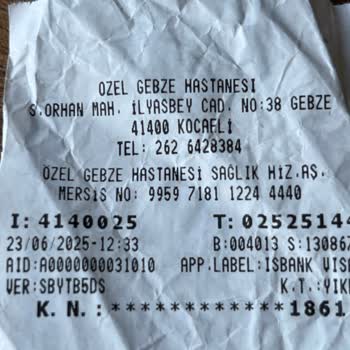 Gebze Özel Yüzyıl Hastanesi'nde İlgisizlik Ve Cihaz Arızası Nedeniyle Mağduriyet